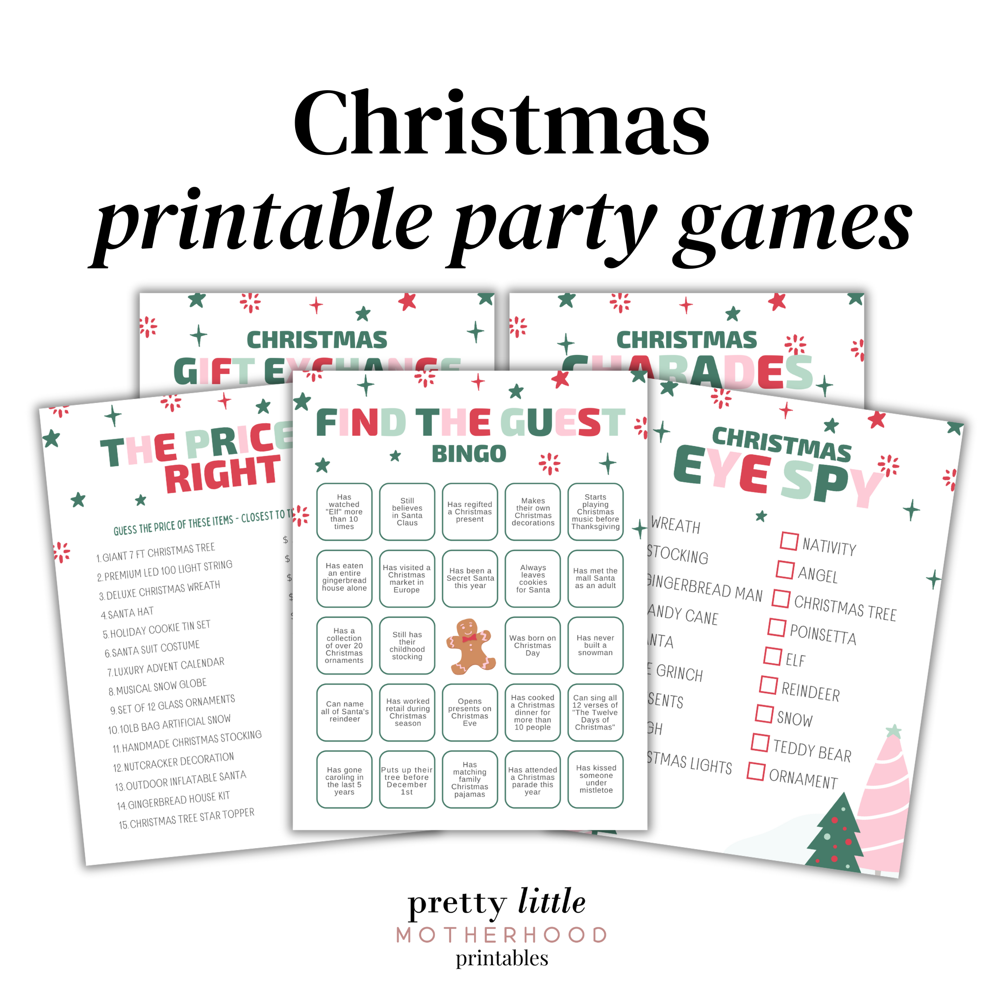 Christmas Party Games Printable