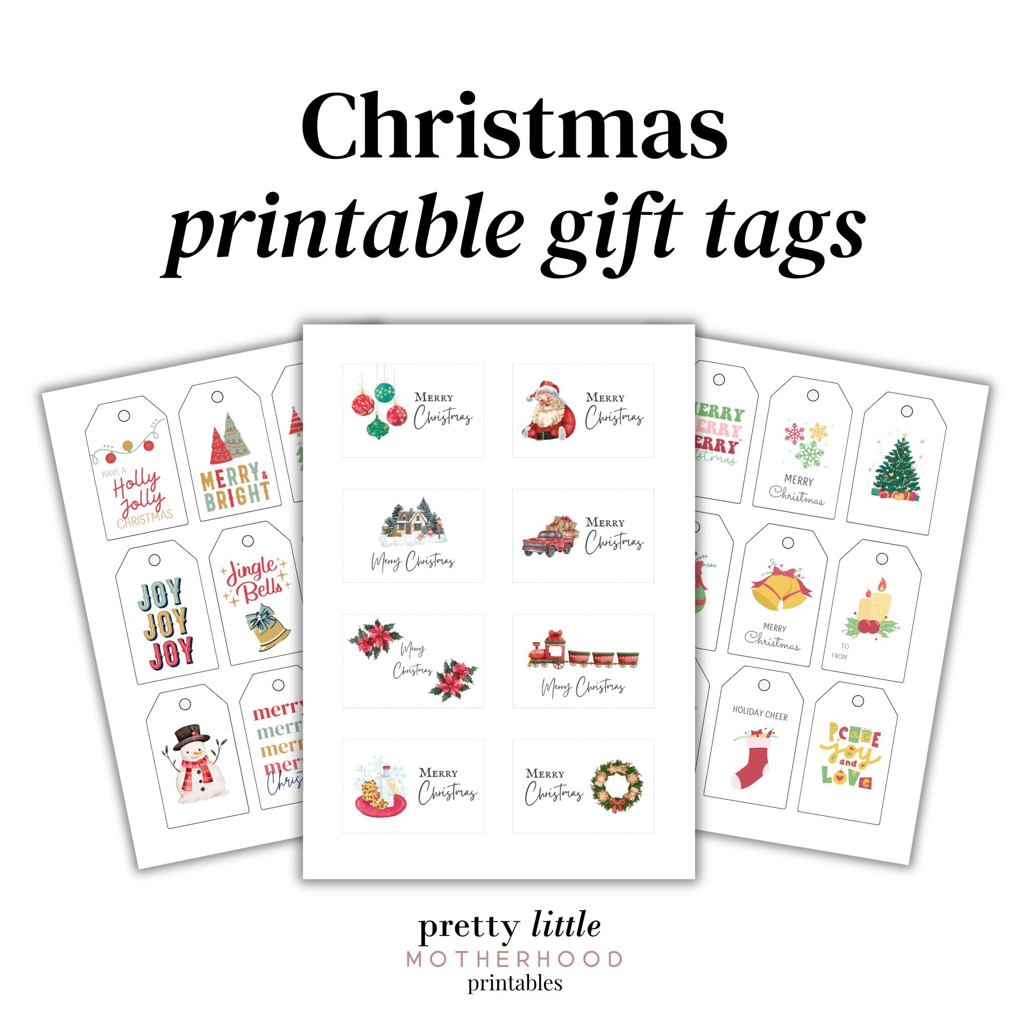 Christmas Gift Tags Printable